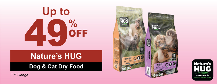 Nature's Hug Dog & Cat Dry Food Promo